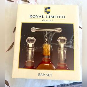 The Limited Silver Bar Accessories Set